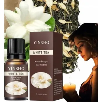 Vůně do voskových svíček parafínový esenciální olej biała herbata 10 ml