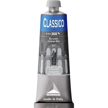 Olejová barva Maimeri Classico Olejová barva Cerulean Blue 60 ml 1 ks