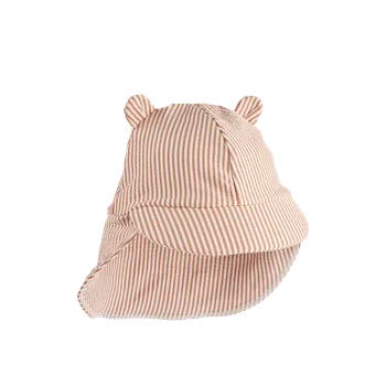 Klobouk Liewood Klobouk do vody Senia Y/D stripe Pale tuscany Creme de la creme Velikost: 3-6 měsíců