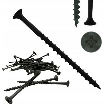 Vrut Fosfátované vruty do sádrokartonu a dřeva se zápustnou hlavou KDGD 4,8 x 120 mm, 1 kg