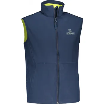 Pánská vesta Pánská softshellová vesta ALTISPORT ALM006517 NÁMOŘNÍ MODRÁ XXXL