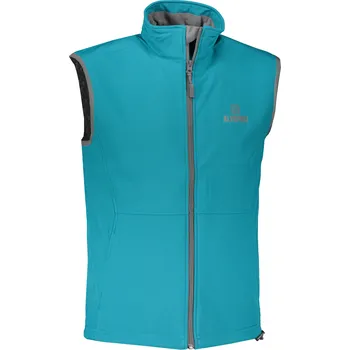 Pánská vesta Pánská softshellová vesta ALTISPORT ALM006517 TMAVÝ TYRKYS XXXL
