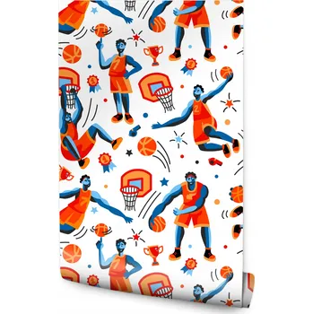 Fototapeta Tapeta pro teenagery BASKETBAL Pop-art Míč Sport