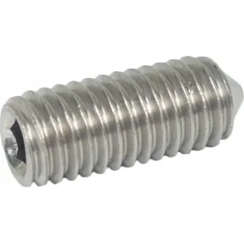 Šroub M4x5 Nerezový přítlačný šroub DIN 914 250 Ks.