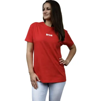 Pánské tričko VNT electronics s.r.o. Červené tričko Dogtrace - XL