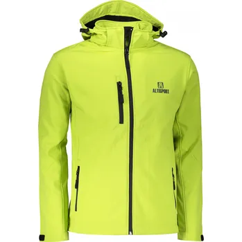 Pánská softshellová bunda Pánská softshellová bunda ALTISPORT ALM006522 LIMETKOVÁ M
