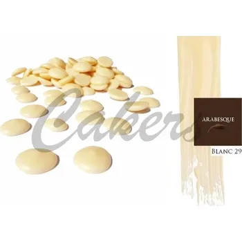 Čokoláda Arabesque Blanc , Belgická bílá čokoláda 29 %, 250 g