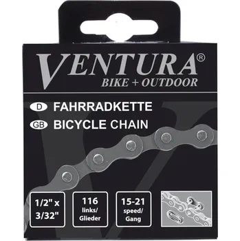 Řetěz na kolo Řetěz Ventura 116 článků 1/2'' x 3/32'' 15-21 RZ