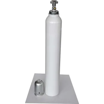 Kyslíková lahev Luxfer zdravotnická medicinální tlaková hliníková lahev L6X P3340N 10 L/200 bar pro kyslík Životnost: neomezená, vypouštěcí ventil