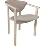 DREWMARK Židle F1 s područkami, BUK