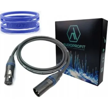 Audio kabel Kabel XLR - XLR LGJ Group KLOTZ MY206 XLR/XLR NEUTRIK BLK/BLU 3m 3 m