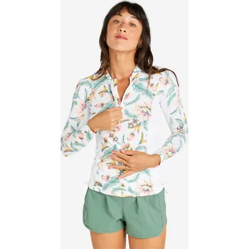 DECATHLON Dámské tričko na surf s dlouhým rukávem s UV ochranou 500 Belly XL