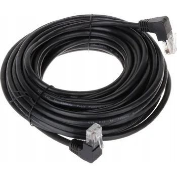 Síťový kabel Patch kabel RJ45/10-KK/B černý, kategorie 5e, 10 m