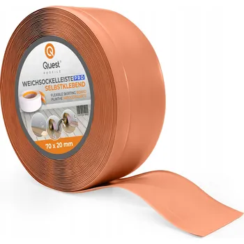 soklová lišta Lišta Quest PVC 20 x 70, délka 1500 cm, cihlová