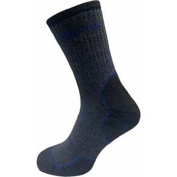 VFstyle Termo ponožky HIGH šedo-modré Velikost: 44 - 45