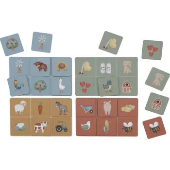 Výuková hračka Little Dutch Lotto hra Farma