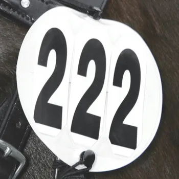 Startovní číslo kulatý na ohlávka, 3 číslice - Waldhausen