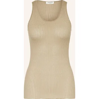 Rosemunde Dámský Pletený Top Z Hedvábí, černošedá, 40