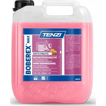 KONCENTROVANÝ ČISTICÍ PROSTŘEDEK NA NÁDOBÍ SILNÝ TUTTI FRUTTI TENZI BOBEREX MAX 5L
