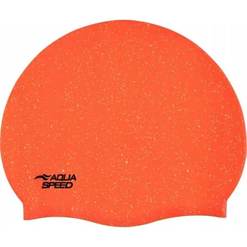 Plavecká čepice pro dospělé Silikonová Aqua Speed červená