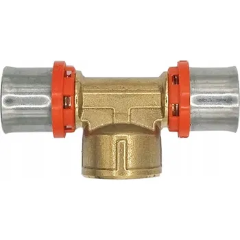 Instalatérský materiál T-rozdělovač vnitřní závit 20x3/4x20 typ PEX Sigma-Li