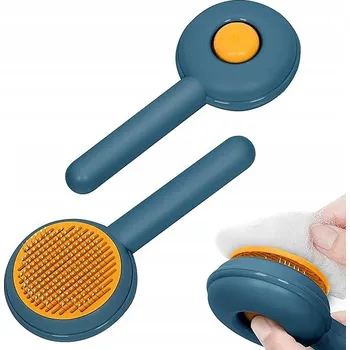 Kartáč pro zvířata Samočisticí kartáč na vyčesávání srsti - Odstraňuje zacuchaniny