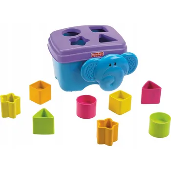 Hračka pro nejmenší FISHER PRICE SLONÍKOVÝ TŘÍDIČ TVARŮ STAVEBNICE W3113