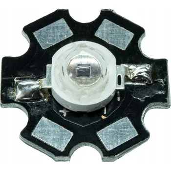 LED dioda LeaderLED IR 3W 730nm 850nm 940nm 20mm