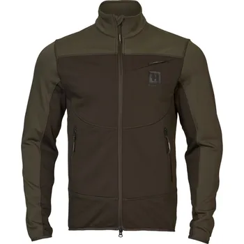 Pánská mikina HÄRKILA - Olaf fleece mikina pánská Shadow brown-Forest night Hnědá XXL