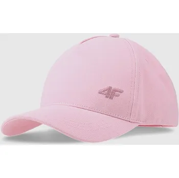 Kšiltovka Dětská kšiltovka 4F 4FJWSS25ACABU387 LIGHT PINK unisize