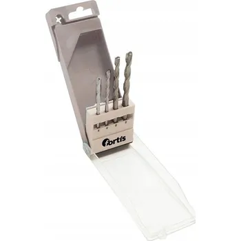 Vrták Sada univerzálních vrtáků 4-8mm 4ks FORTIS
