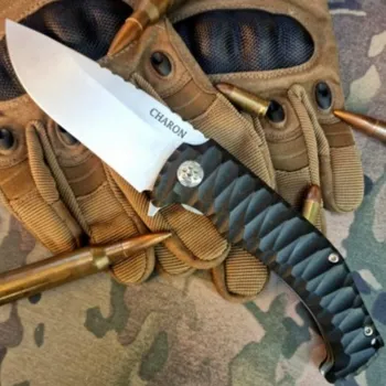 lovecký nůž Zavírací Nůž Dachs Knives Charon Stonewash