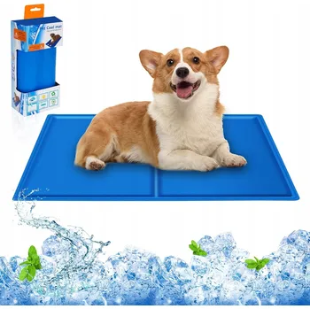 Pelíšek pro psa Chladicí podložka gelová pro psa léto horko velikost M 40x50 cm Malý Pes