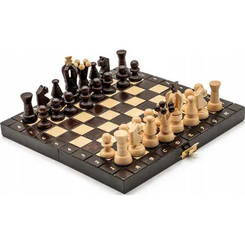 Desková hra Královské klasické šachy Žurek Bronzové šachy mini