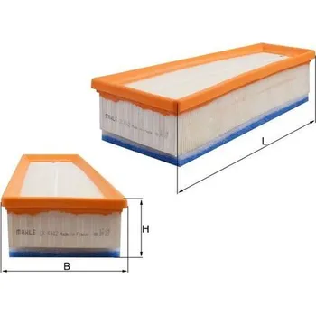 Vzduchový filtr Vzduchový filtr KNECHT LX 4942