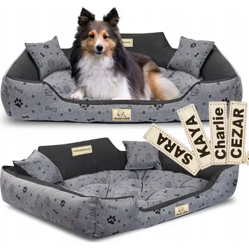 Pelíšek pro psa Pelíšek pro pro psa kočku Pelíšek Potah Kotec vodotěsná + jméno 100x75 cm