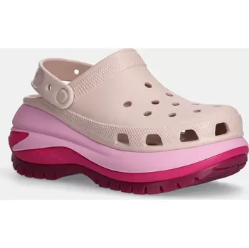 Dámské pantofle Pantofle Crocs Mega Crush Matte Clog, 41/42, růžová, 30X