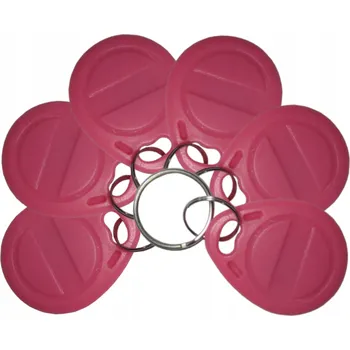 Přívěsek Na Klíče 100 kusů programovatelná 125kHz růžová