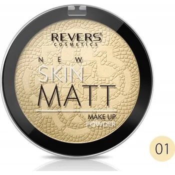 Pudr Matující pudr lehký, fixační a vyhlazující pleť Skin Matt revers 01