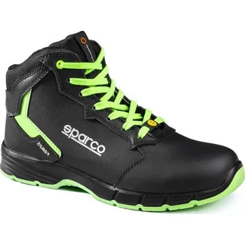 Pracovní obuv Sparco Bezpečnostní Obuv Targa-H S3S ESD Willy (Černá / Fluo Zelená) 39