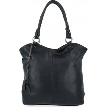 Kabelka Dámská kabelka shopper bag Hernan černá HB0150