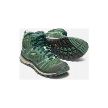 Dámská treková obuv Keen TERRADORA MID WP W duck green/quiet green US 6 / EU 36,0 / UK 3,5 / 23 cm; Zelená boty + DÁREK dle VÝBĚRU!!