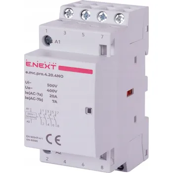 Stykač Modulární stykač PRO 4p 20A 4NO 230V