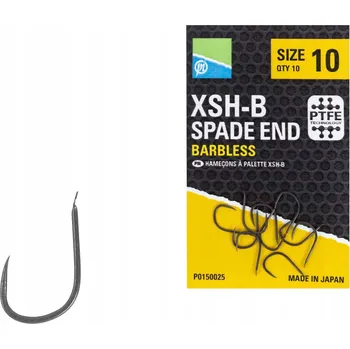 Rybářský háček Háčky Preston XSH-B na dno a plovoucí vel. 18 10 ks