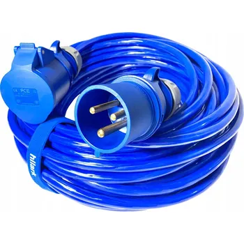 Napájecí kabel PRODLUŽOVACÍ KABEL PRO KAMPER CEE H07BQ-F 2,5 1m PUR