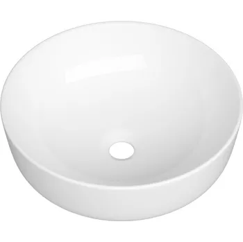 Umyvadlo Umyvadlo na desku kulaté Gamma bílé