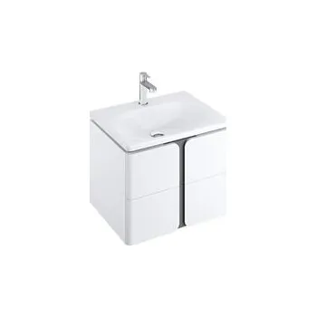 Koupelnový nábytek Ravak Balance Skříňka pod umyvadlo SD, 60x50x46,5 cm, bílá/grafit