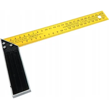 Úhloměr LUX Úhelník truhlářský ocelový 250 mm