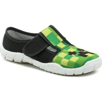 Chlapecké bačkory Raweks Borys B8 zeleno černé dětské bačkory EU 32 + DÁREK