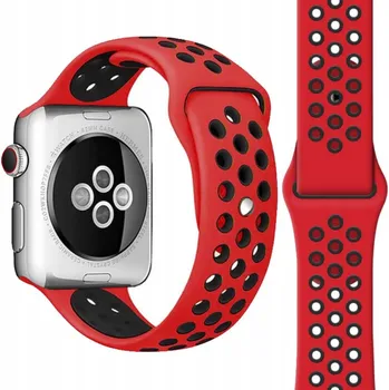 Příslušenství k chytrým hodinkám SILIKONOVÝ ŘEMÍNEK PRO APPLE WATCH 1 2 3 4 5 6 7 8 SE 42mm 44mm 45mm